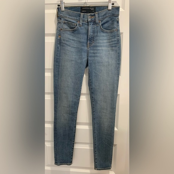 Veronica Beard Debbie High Rise Stretch Skinny Jeans - Picture 11 of 17